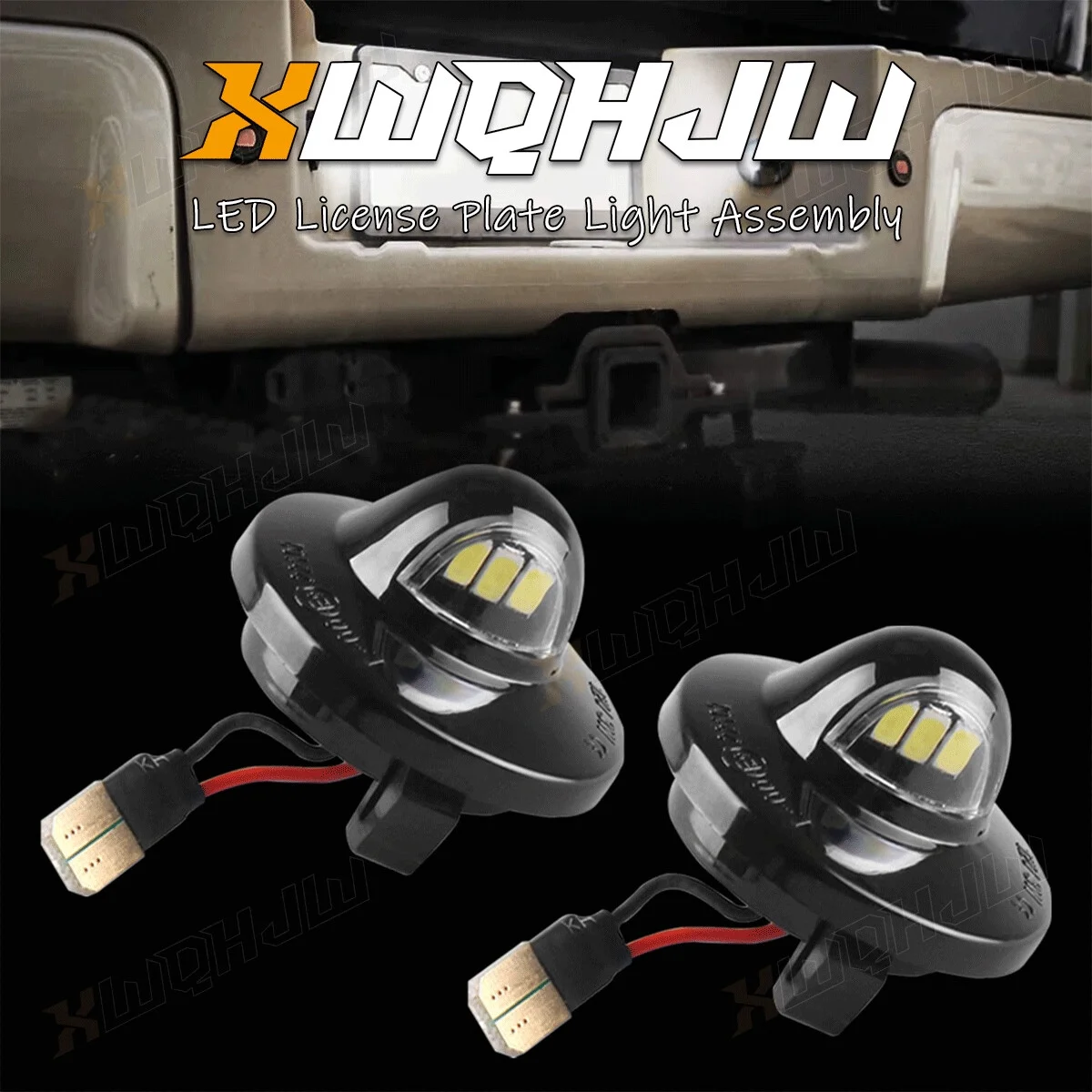 A+ High-Intensity LED Rear License Plate Light Assembly (Ford F-Series)