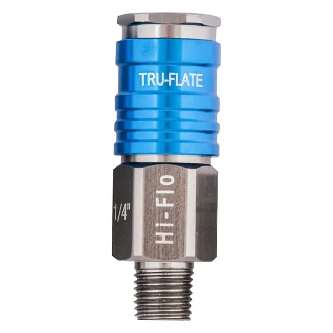 Tru-Flate Hi-Flo 1/4" NPT Coupler