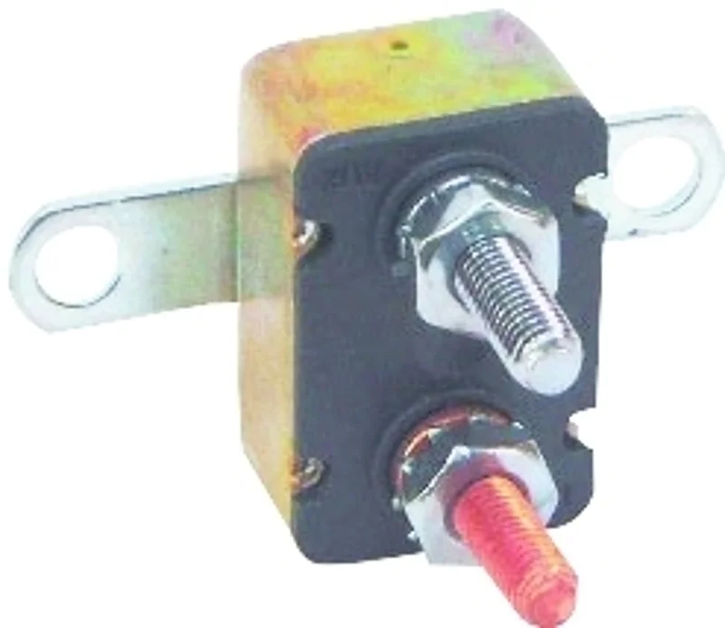 US Hardware RV-362C Metal 12V 30A RV Circuit Breaker