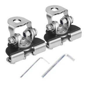 A-Pillar Hood Clamp LED Light Mounting Brackets, 2-Pack